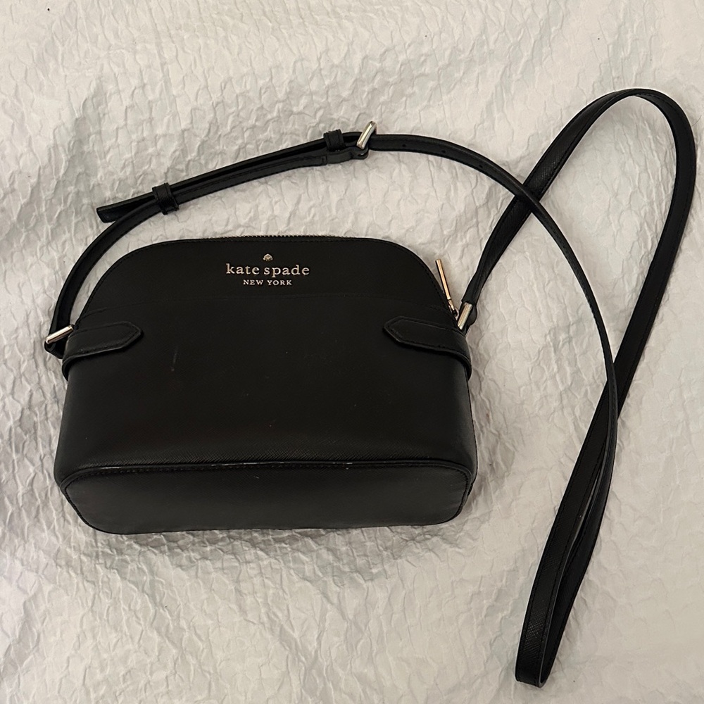 Kate Spade Sleek Black Crossbody Bag